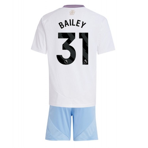 Aston Villa Leon Bailey #31 Gostujuci Dres za djecu 2024-25 Kratak Rukav (+ Kratke hlače)